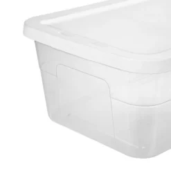 16qt Clear Storage Box With Lid White - Brightroom™ -Home Storage GUEST 03af419e 03d9 43c3 b868 51096a7fbcac