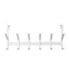 Heavy Duty Over The Door 6 Hooks Rail Matte White - Brightroom™ -Home Storage GUEST 04888927 f069 43d7 b583 706c46fee9b7