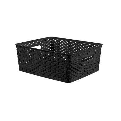 Y-Weave Medium Decorative Storage Basket - Brightroom™ 9 Y-Weave Medium Decorative Storage Basket - Brightroom™ - Image 7