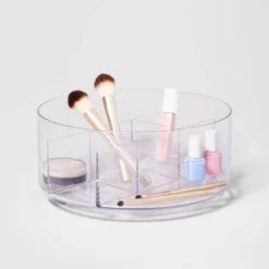 Bathroom Plastic Spinning Turntable Beauty Organizer Clear - Brightroom™ 7 Bathroom Plastic Spinning Turntable Beauty Organizer Clear - Brightroom™ -Home Storage GUEST 0b62140e f0fc 446c 96e1 4a703b797bef