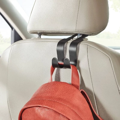 2pk Car Hooks Black - Brightroom™: Universal Steel Storage For Bags & Purses, Matte Black, No Assembly Required 3 2pk Car Hooks Black - Brightroom™: Universal Steel Storage For Bags & Purses, Matte Black, No Assembly Required