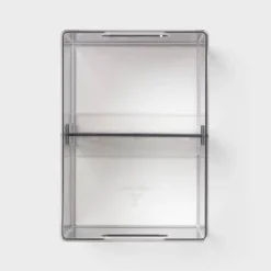 All Purpose Clear Storage Bin With Adjustable Divider Small - Brightroom™ -Home Storage GUEST 0cdf1d09 ac70 4b23 9ad9 0fca365a35e3