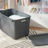 45gal Latching Storage Tote - Brightroom™: Portable Plastic Container With Lid, Universal Storage, Gray, 45 Gallon Capacity 1 45gal Latching Storage Tote - Brightroom™: Portable Plastic Container With Lid, Universal Storage, Gray, 45 Gallon Capacity -Home Storage GUEST 17645252 0414 41f3 939b ba3f3622f238
