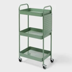 3 Tier Pegboard Cart - Brightroom™ -Home Storage GUEST 1ace406c 1fc7 4d25 8d7a 19277641128f