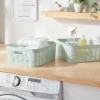 2pk Wave Medium Decorative Basket Mint Green - Brightroom™ -Home Storage GUEST 1e02c469 2aee 415b 84ba a61e7683efce