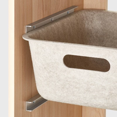 Tall Sliding Bin Cube Natural - Brightroom™ 4 Tall Sliding Bin Cube Natural - Brightroom™ - Image 2