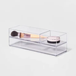 3 Bathroom Plastic Tray Beauty Organizer Set Clear - Brightroom™ 7 3 Bathroom Plastic Tray Beauty Organizer Set Clear - Brightroom™ -Home Storage GUEST 28aee1c3 5eb3 439c 8ea4 2dbdc4bd6ddf