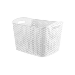 Y-Weave XL Curved Decorative Storage Basket - Brightroom™ -Home Storage GUEST 2be98247 c8a8 4af5 b1cc e065450a3ec5