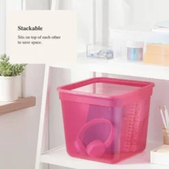 Modular Storage Large Pink - Brightroom™ -Home Storage GUEST 2c9c5d55 1619 4794 8fb1 b7daa679989a