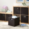 13" Fabric Bin 6pk Black - Brightroom™