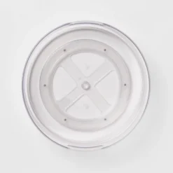 All Purpose Turntable Storage Clear - Brightroom™: PETG Utility Bin, 12"x12", 486 Volume, Spot Clean -Home Storage GUEST 34bed84e d653 4ffb 9c30 512c32102b8c