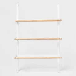 Over The Door Tiered Towel Rack With Wood - Brightroom™ -Home Storage GUEST 360e721d 0eda 4a89 b7b6 be3d7c49e378