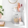 2 Tier Corner Shelf Clear - Brightroom™ -Home Storage GUEST 466fc433 89f2 44d5 a288 e5427847786f