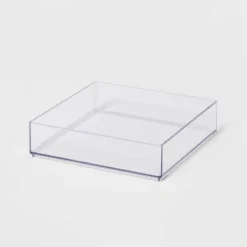 Plastic Organizer Tray Clear - Brightroom™ -Home Storage GUEST 469774cb 755b 4557 be62 dbd8b5cb7028
