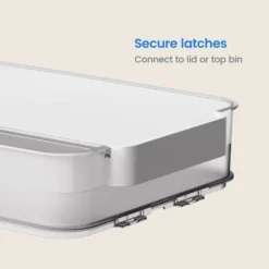 Click In Place 6.7qt Clear Shallow Plastic Storage Bin With White Latch For Home And Office Organization - Brightroom™ 14 Click In Place 6.7qt Clear Shallow Plastic Storage Bin With White Latch For Home And Office Organization - Brightroom™ -Home Storage GUEST 491a8212 cf5c 4251 b9c9 48c3e4a4fcdf