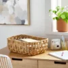 Rectangular Twisted Open Checkered Weave Basket - Brightroom™ -Home Storage GUEST 4a0d9b1f 7c80 4928 92a7 fad42013ce17