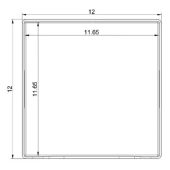 12" X 12" X 8" All Purpose Open Front Storage Bin - Brightroom™ -Home Storage GUEST 4ff0adf7 54fc 4379 9372 136c6bea0232