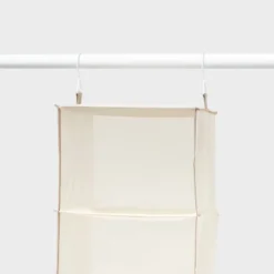 6 Shelf Hanging Closet Organizer Tan - Brightroom™ -Home Storage GUEST 52196452 fcd2 4a4e 97b0 c120420e1edf