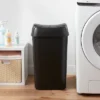 13.3gal Pivot Lid Waste Can Black - Brightroom™: Kitchen Trash Can, Swing Lid, 13 Gallon Capacity, Indoor Use -Home Storage GUEST 57a4d9e6 6014 401f b97b fa9d1fb04e03