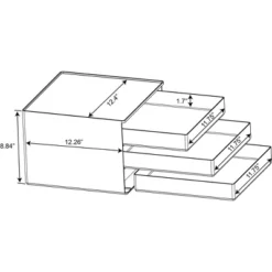 All Purpose 3 Drawer Storage Clear - Brightroom™ -Home Storage GUEST 5845b0fb 7cee 47bd 882c 1e41ccb59e0e