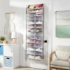 Over The Door 26 Shelf Mesh Shoe Organizer Light Gray - Brightroom™ -Home Storage GUEST 5ae00355 4d6d 4b36 a47e 85a00556303b