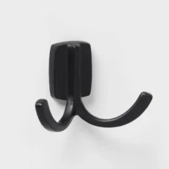 Modern Octopus Hook Matte Black - Brightroom™: Cast Aluminum Towel Hook, Powder-Coated, 20lb Capacity -Home Storage GUEST 5d7d2c23 a7e6 4749 b211 1eb42a81a588