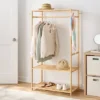 Bamboo Garment Rack With Shelving - Brightroom™ -Home Storage GUEST 62d1c10e ba0f 4e41 bc3c 27637a2e2ec5