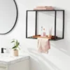 Wall Shelf Black Metal - Brightroom™ -Home Storage GUEST 68e219f4 1746 44ab 99bd a2b3e2a8d09e