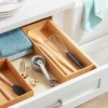 6"x 15" Natural Rectangular Drawer Organizer Brown - Brightroom™: Kitchen Utensil & Silverware Storage, Stain-Resistant -Home Storage GUEST 6b354a75 3611 485b 92f4 060c0e918474