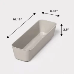 3pk Long Storage Trays - Brightroom™ -Home Storage GUEST 71151393 4d94 41d6 96ab 07f4b96fa1ed