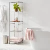 Tall Bath Storage Tower Brushed Nickel Metal - Brightroom™ 1 Tall Bath Storage Tower Brushed Nickel Metal - Brightroom™ -Home Storage GUEST 7123969a d33c 4f84 9e8c b8a62c10f3c9