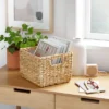 Woven Water Hyacinth Milk Crate - Brightroom™ -Home Storage GUEST 74cac107 3bcc 4642 b1b5 8940592b8982