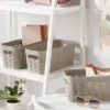 3pk Wave Half Medium Decorative Basket Gray - Brightroom™ -Home Storage GUEST 7733afcc c49e 42c8 a3ca 65c1952a0980