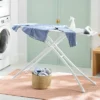 Wide Ironing Board White Metal With Creamy Chai Cover And Iron Rest - Brightroom™ -Home Storage GUEST 785d35b3 493e 4348 ba0f 05a72c60b0a5