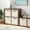 13" 4 Cube Walnut - Brightroom™ -Home Storage GUEST 7a69cdf5 18c1 4a49 a8d2 5c62553789e5