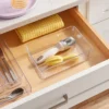 6"x9" Drawer Flatware Organizer - Brightroom™: Clear PETG In-Drawer Storage Tray, Contemporary Kitchen Organizer -Home Storage GUEST 7c602495 3c77 4084 b4ba f4710ff4164e