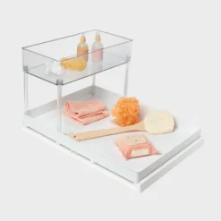 Large Gliding Tray With Bin Clear - Brightroom™ 7 Large Gliding Tray With Bin Clear - Brightroom™ -Home Storage GUEST 80c2f4bb 03d6 405a ae80 8ebdbed27ebb