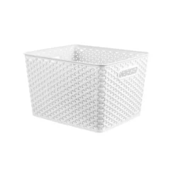 Large Y-Weave Decorative Storage Basket - Brightroom™ -Home Storage GUEST 816bab0d ef1e 4fd0 821e 10c00833103b