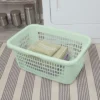 2bu Laundry Basket Green - Brightroom™: Portable Plastic Clothes Organizer With Built-In Handles, 70.4L Capacity -Home Storage GUEST 84db354f 89a5 40b8 8487 67374d0a5609