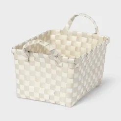 Woven Plastic Basket Small - Brightroom™ -Home Storage GUEST 8b79e323 6cc6 434d a26f a72f7c2879fd