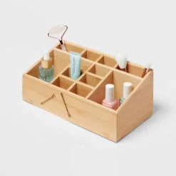 10" X 5" X 4" 12 Compartment Bamboo Countertop Organizer - Brightroom™ -Home Storage GUEST 8c744fa1 c40c 4a18 88b5 85111e9829ce