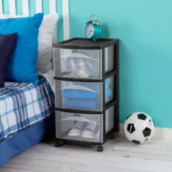 3 Drawer Medium Cart - Brightroom™ -Home Storage GUEST 8e3286a3 a7ed 40cd 8262 5d8e8924d1bb