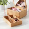 9" X 6" Rectangular Countertop Organizer With Mirror - Brightroom™ -Home Storage GUEST 903ac028 d0f6 4165 817c 2046fcea8887
