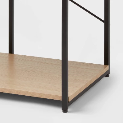 11" 4 Cube Storage Shelves - Brightroom™: Modular Storage Furniture, Anti-Tip, Paper Laminate, Powder-Coated Steel 4 11" 4 Cube Storage Shelves - Brightroom™: Modular Storage Furniture, Anti-Tip, Paper Laminate, Powder-Coated Steel - Image 2