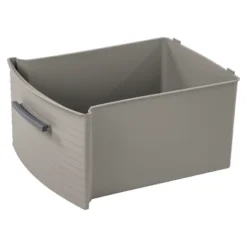 4 Drawer Weave Tower Dark Gray - Brightroom™: Plastic Storage Organizer, Portable Utility Drawers, Universal Storage -Home Storage GUEST 9e3b7276 8ddc 4736 a94c 6e93c015fd4d 1