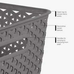 Large Y-Weave Decorative Storage Basket - Brightroom™ -Home Storage GUEST a3f1d905 8094 4ecc a920 9301bf4a863d