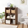 13" 6 Cube Walnut - Brightroom™ 2 13" 6 Cube Walnut - Brightroom™ -Home Storage GUEST a616e405 28ce 4ad7 b761 377a8f048c10