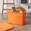 20gal Halloween Latching Storage Tote Orange - Brightroom™ -Home Storage GUEST a9626625 cf34 4a82 a886 3e49aaece24e