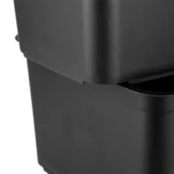 Folio Heavy Duty Storage Bin - Brightroom™: Black Plastic, Stackable, Portable, Universal Storage, 18.6 Volume Capacity 20 Folio Heavy Duty Storage Bin - Brightroom™: Black Plastic, Stackable, Portable, Universal Storage, 18.6 Volume Capacity -Home Storage GUEST aa51cd5b 4790 4d5a ac45 a42255c74a0d 1