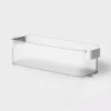 Click In Place 4.5qt Clear Slim Plastic Storage Bin With White Latch For Home And Office Organization - Brightroom™ -Home Storage GUEST aa8be477 3527 4507 a18e 87d28fb93179